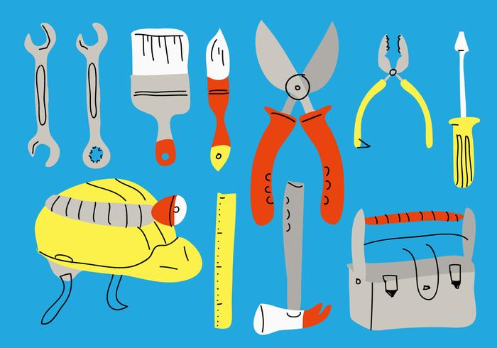 Free Bricolage Tools Vector 163318 Vector Art at Vecteezy