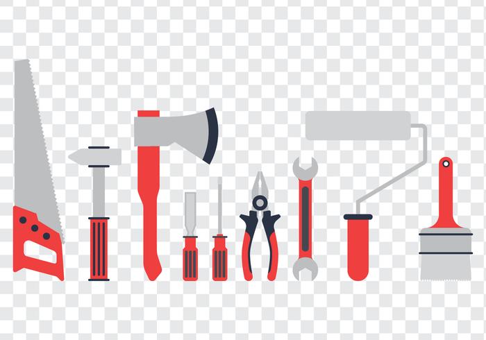 Conjunto de iconos de herramientas vector