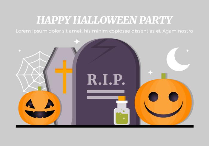 Free Halloween Vector Elements Collection