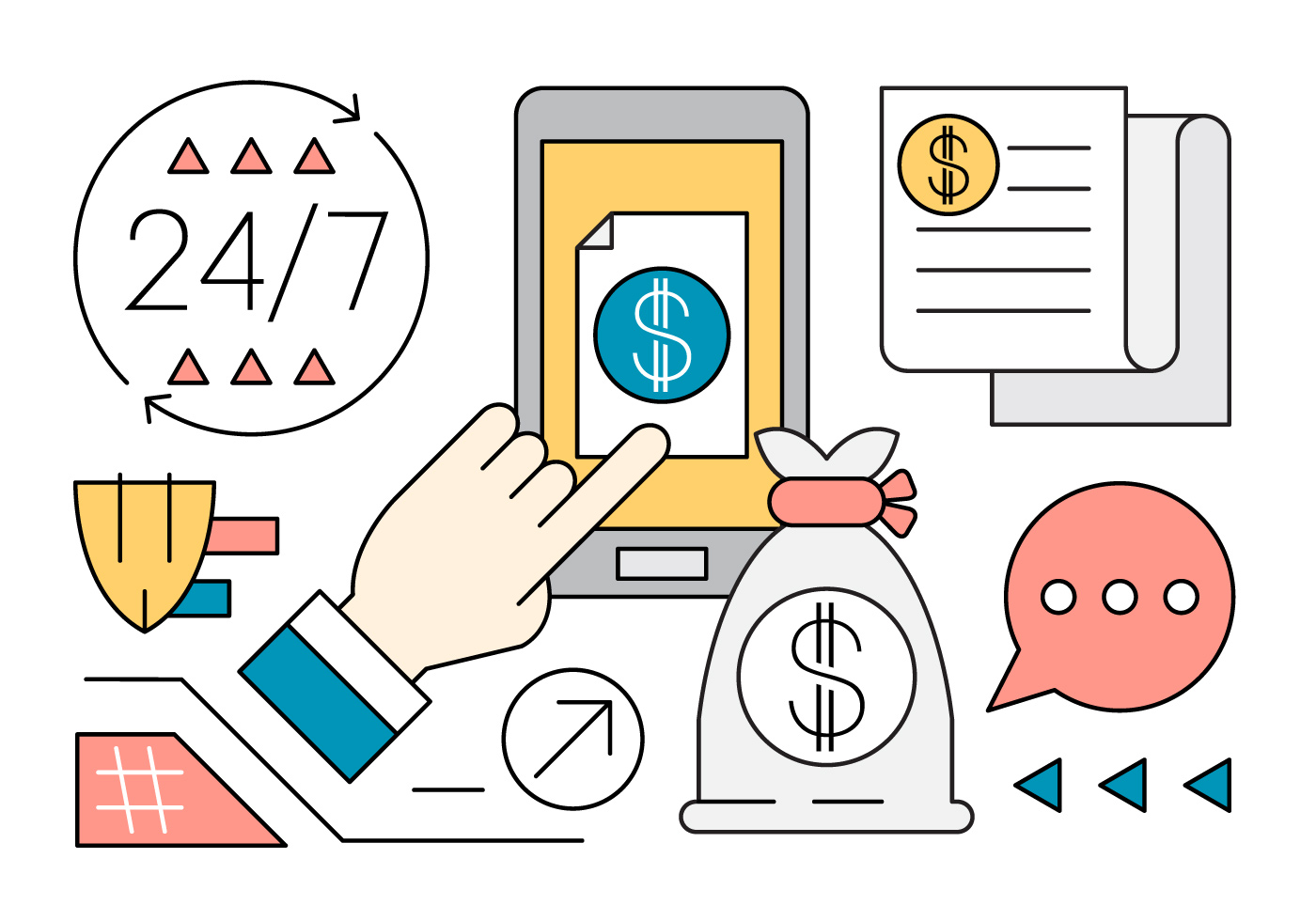 Linear Finance and Banking Vector Elements 162684 ...