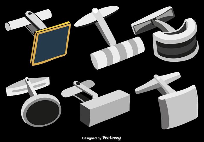 Cufflinks Vector Icons