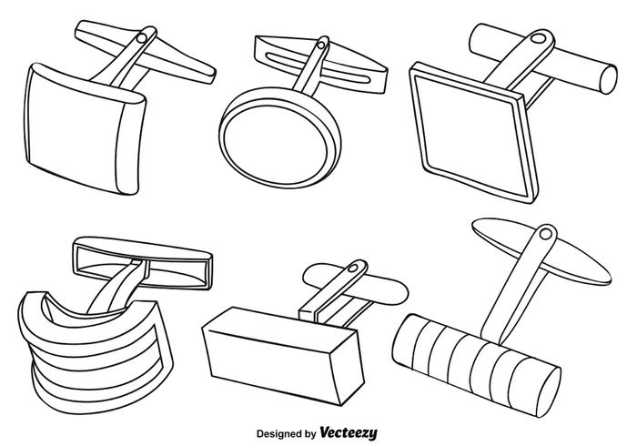 Cufflinks Vector Icons