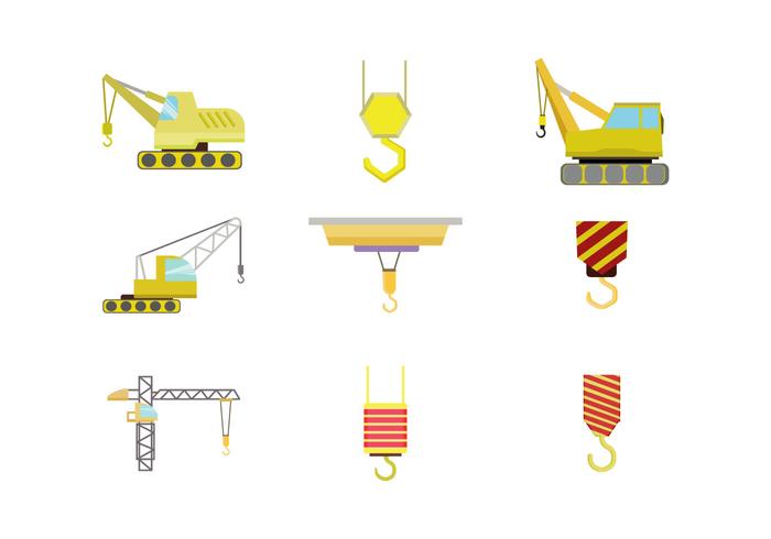 Winch Icons vector