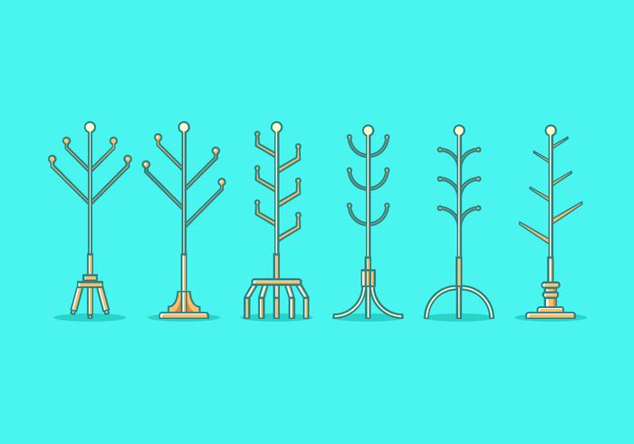 Free Coat Stand Vector