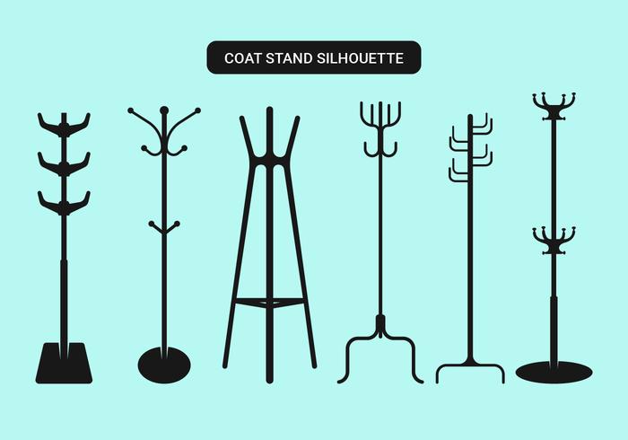 Coat Stand Vector Collection