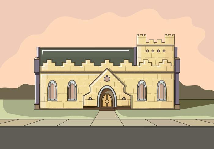 Old Building Vector