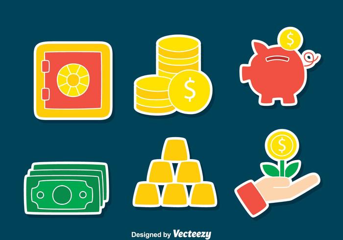 Saving Money Element Vector