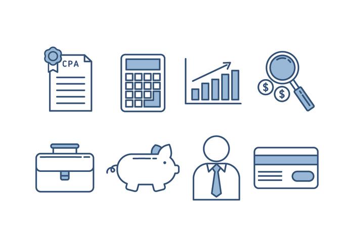 Accounting Vector Icons