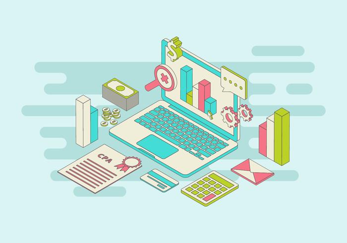 Free Accounting Vector Illustration