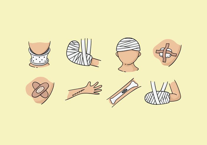 Accident Set Vector