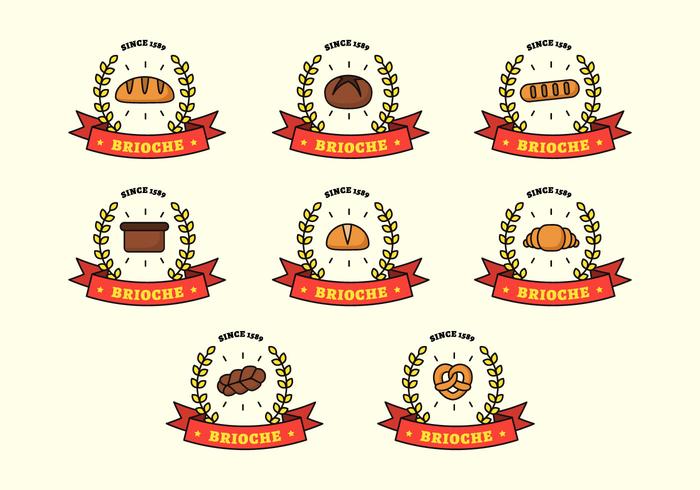 Brioche Logo Template Vector