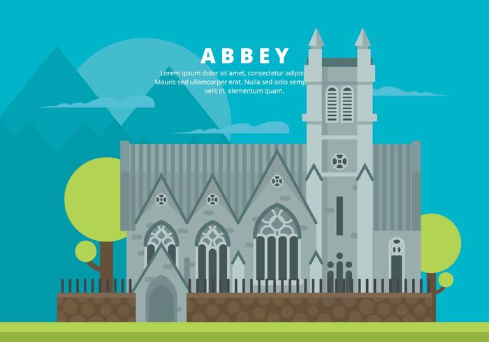 Abbey Illustration vector