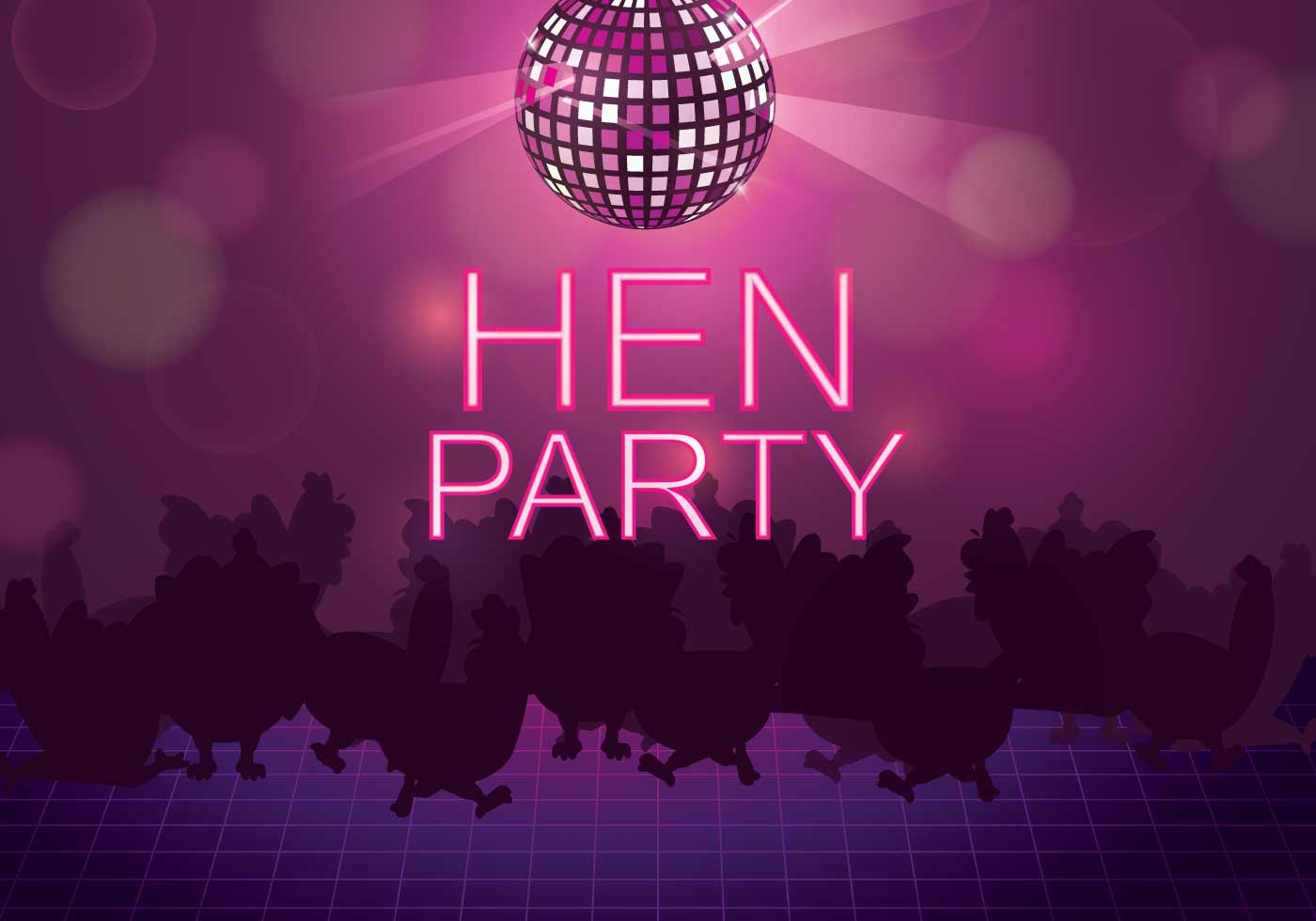 Don't be chicken; have your hen party at the club! 