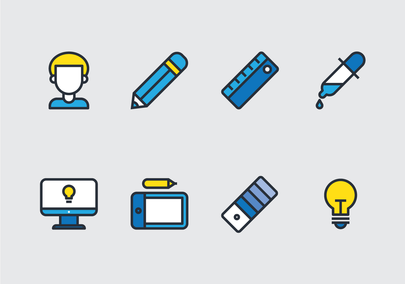 Download Graphic Design Creator Set - Download Free Vectors ...