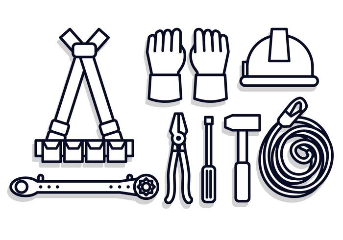 Lineman vector set