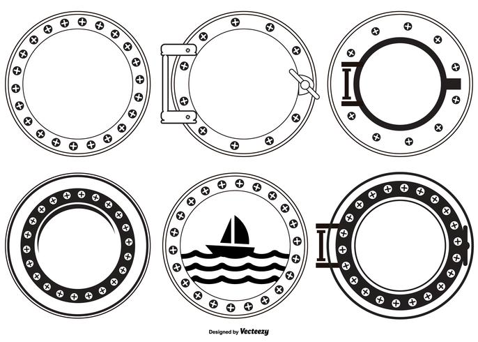 Vector Porthole Collection