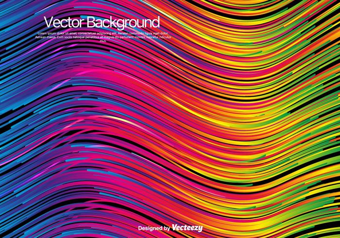 Vector fondo abstracto colorido