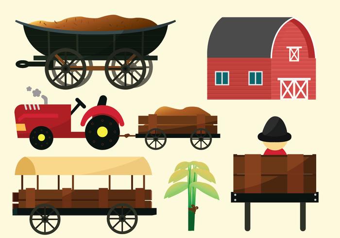 Farm and Barn Vector Pack