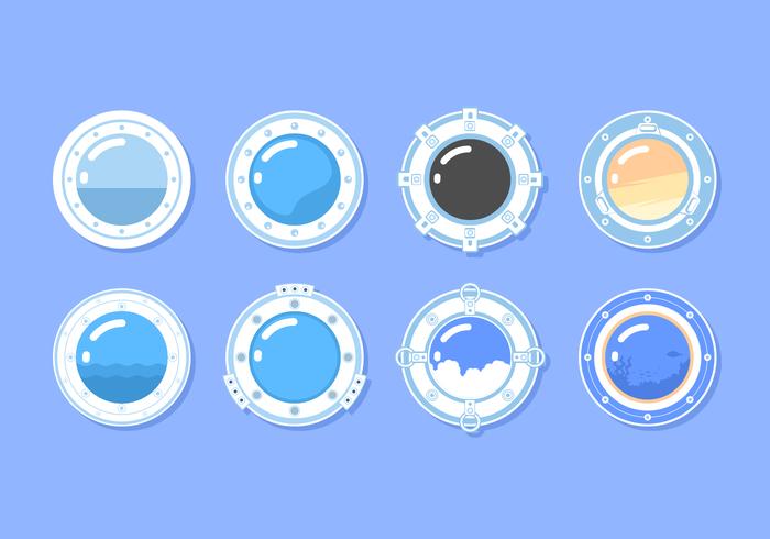 Circle Porthole Free Vector