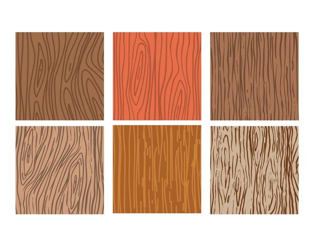 Woodgrain vector set