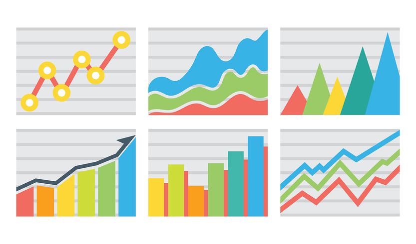 Iconos de Vector de ingresos