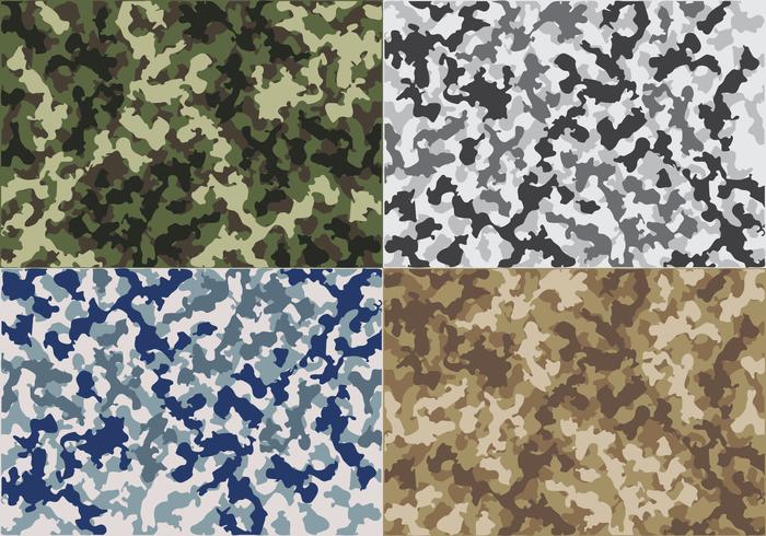 Navy Camouflage Background Patterns vector