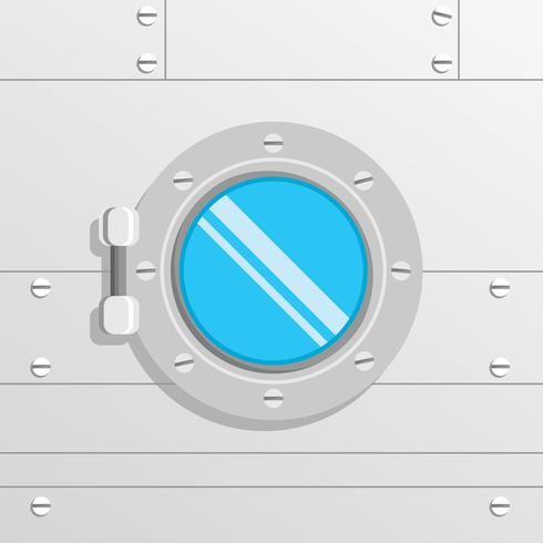 Ship Window Illustration vector
