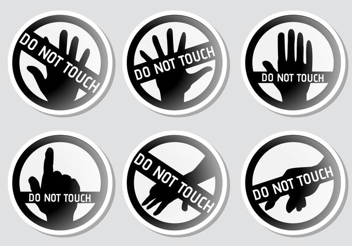 Do Not Touch Vectors