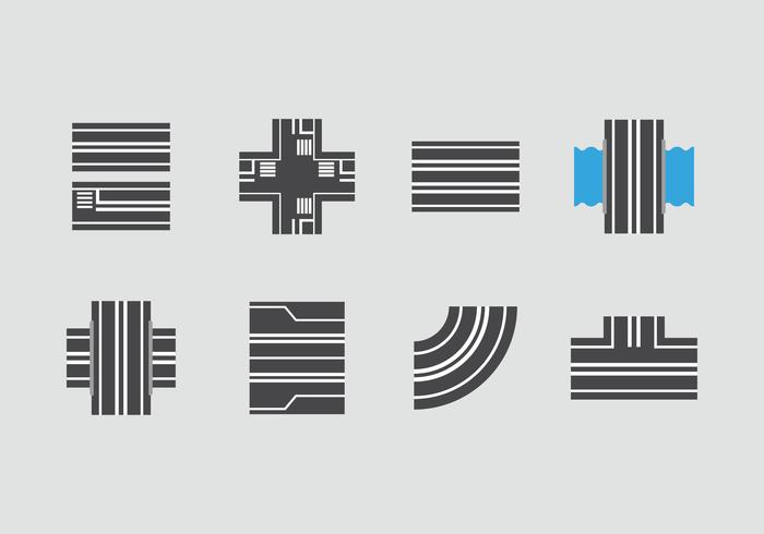 Highway vector icon