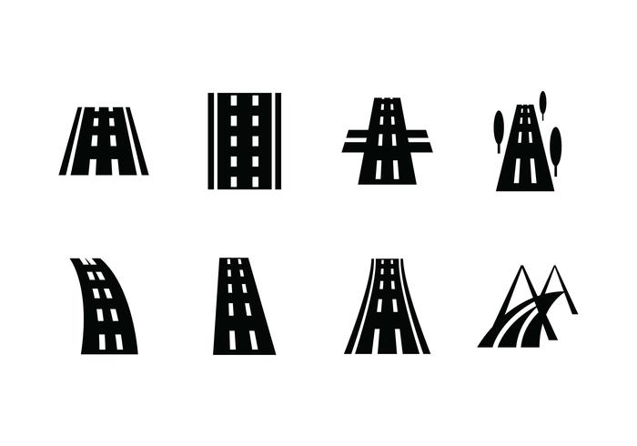 Highway vector icon