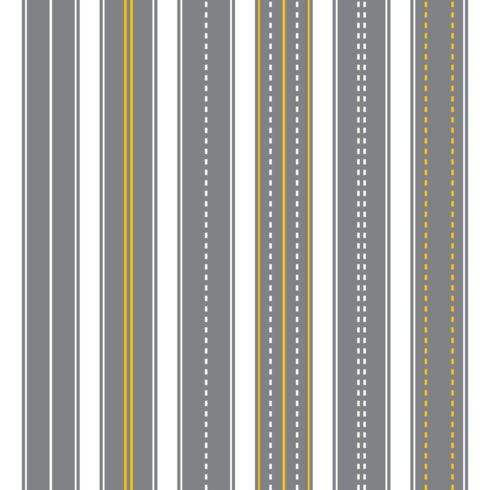 Straight Highway Vector