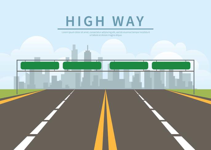 Free Infinity Highway Illustration vector