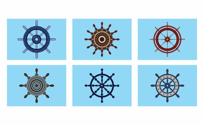 Ships Wheel Vector Pack