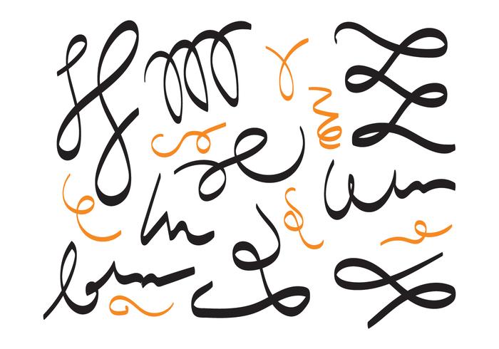 Squiggle Vector Set