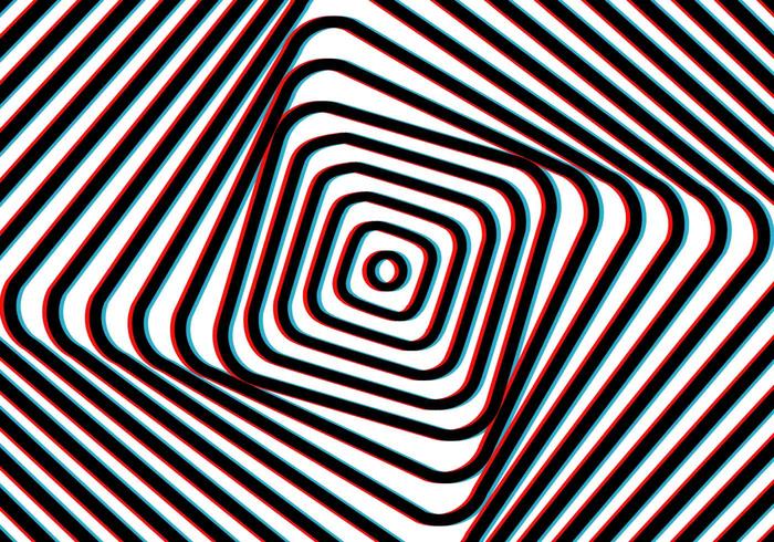 Vertigo Art Illusion Background vector