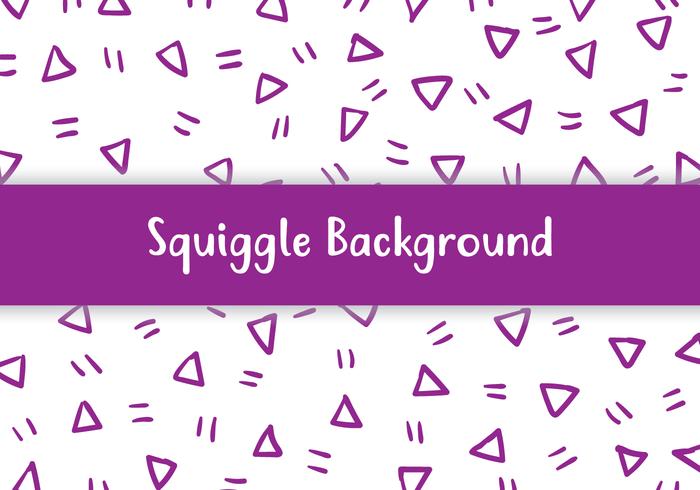 Squiggle Background vector