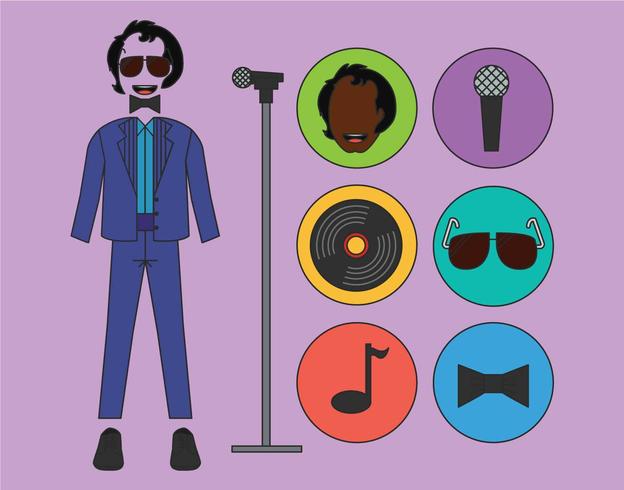 James Brown Vector Set