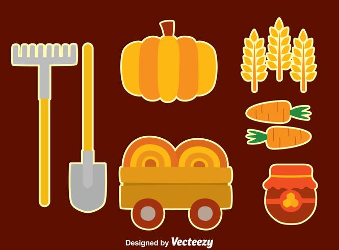 Farm Element Vector