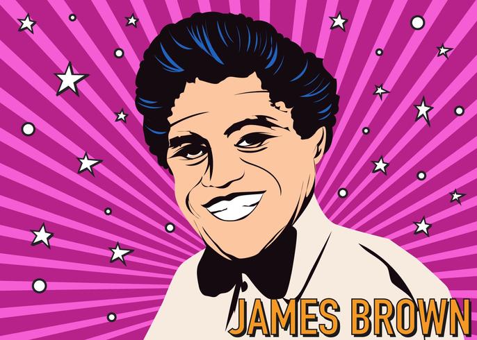 James Brown Figure  vector