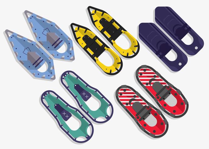 Snowshoe Set Vector