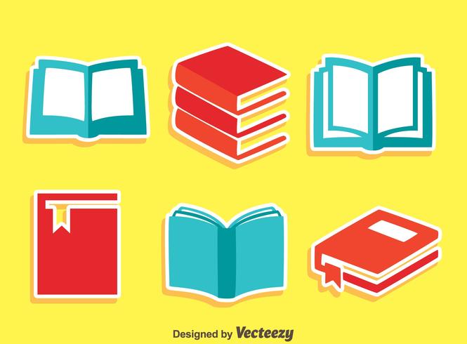 Book Icons Vector