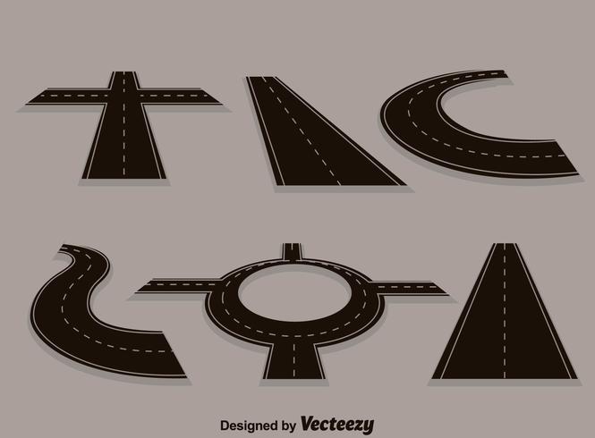 Highway Road Collection Vector