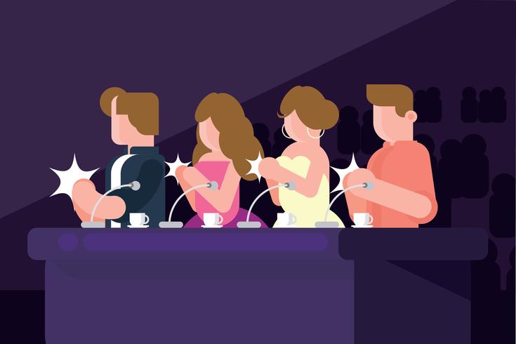 Hands Clapping Illustration vector
