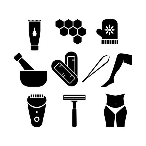 Free Beauty Silhouette Icon Vector