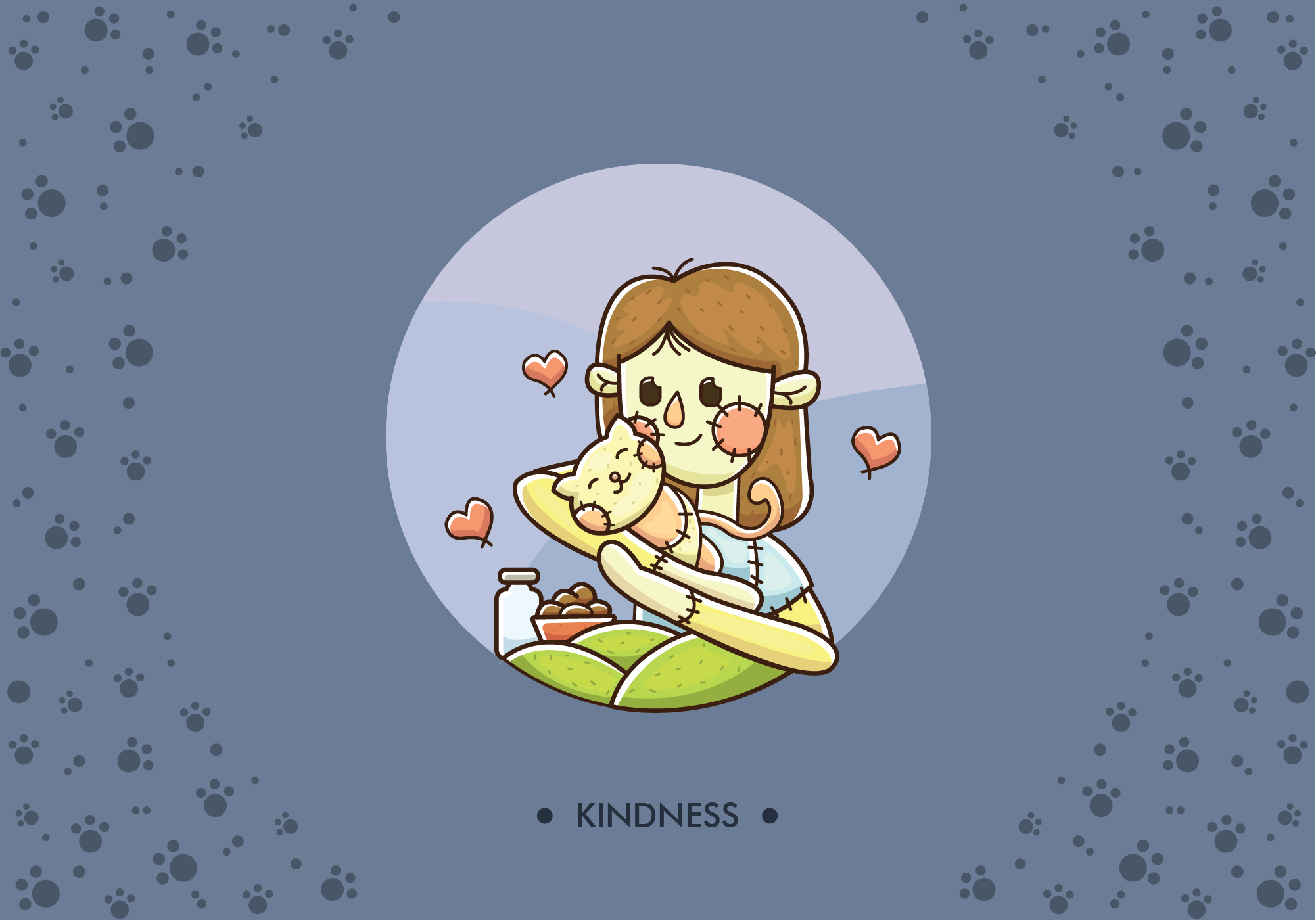 Free Animal Kindness Vector 165548 Vector Art at Vecteezy