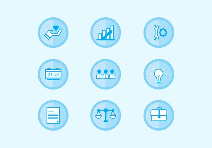Flat Integrity Icon vector