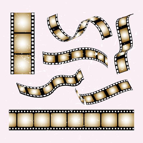 Photo Strip Negative Vector