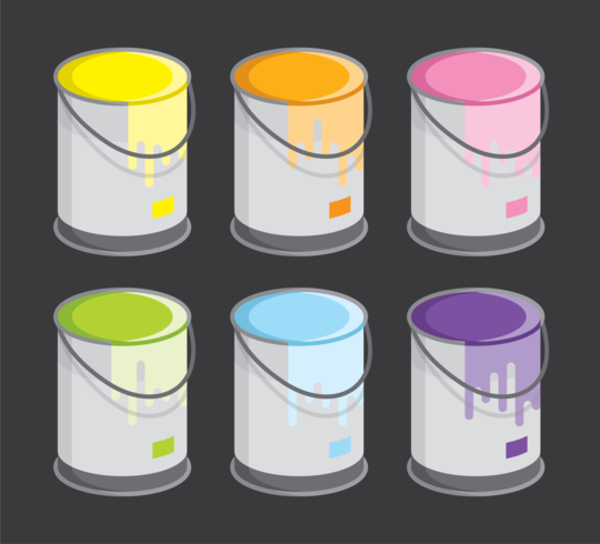 Paint Pot Vector