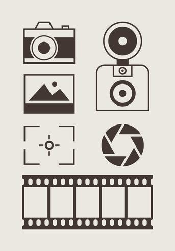 Free Unique Retro Photography Vectors