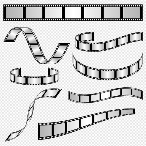 Film Strip Template Vectors